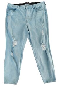 Torrid Premium Distressed Denim Jeggings Women's Plus Size 26 T  High Waisted